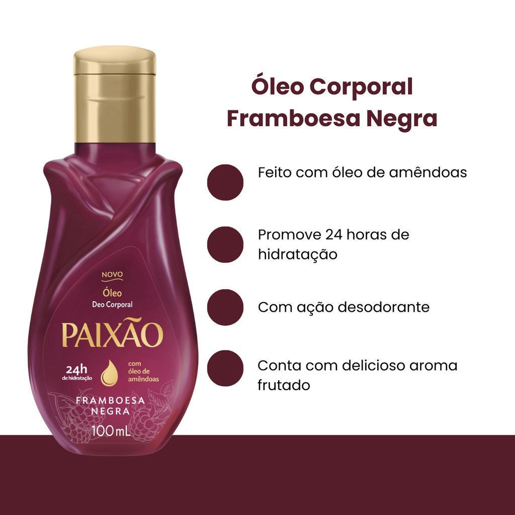 Oleo Corporal Paixao